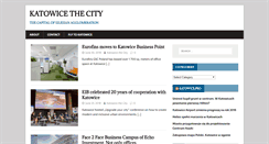 Desktop Screenshot of katowicethecity.com