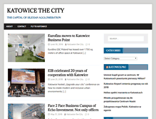 Tablet Screenshot of katowicethecity.com
